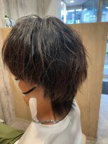 エヌアンドエー せんげん台店(N&A)&nbsp;おしゃれ男子のツイスパミックス×ウルフ メッシュ/ハイライト