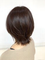 クオリス 上板橋店(QUALIS) 20代30代大人ショートボブx小顔ウルフカット丸みショート