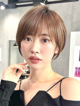 プルーヴ 秋葉原(prove) 30代40代大人女性/前髪ありショートボブ/ショートヘア/髪質改善