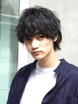 ラヴィズムバイフィフス(LUVISM by fifth) 波巻きパーマメンズパーマメンズヘアツーブロックツイストパーマ