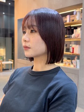 ロンド 表参道店(Lond) ◇ボブ 縮毛矯正 顔周りカット 表参道 髪質改善