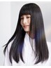 【なめらかツヤ☆ストレート】エステストレート+カット+ヘアエステ　￥24200