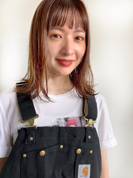 アンアミ キチジョウジ(Un ami Kichijoji) 外ハネミディアム×オリーブベージュ ○堀越太真樹