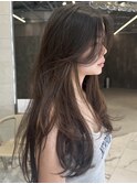 姫カットレイヤー/ロングレイヤー/フェイスフレーミング/韓国風