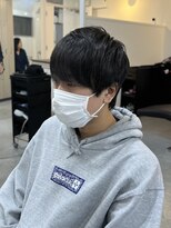 ソイクフ(SOY KUFU)&nbsp;20代30代40代流行ツーブロックスーツ黒髪メンズ韓国マッシュ