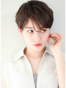 ルアン 大分駅店(ruen) ショートヘアショートカット髪型大分美容室30代40代50代ショート