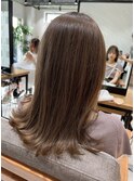 ヌーディーベージュ×ミディアム　qumu横浜