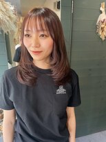 マーシュ(marshu)&nbsp;ミディアムレイヤーカット♪【Hikaru】