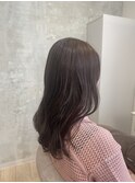 透明感ミルクティーグレージュ