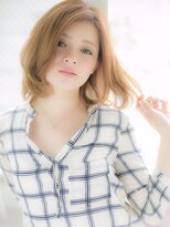 レブリス 池袋(REBLISS) ワンカールボブ★ウェーブヘア【池袋駅】