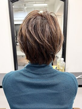 ライラックシフォンショート