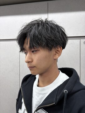 ニコ トウキョウ ロジック(nico TOKYO Logic) メンズマッシュツーブロックシースルーマッシュマッシュウルフ