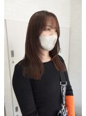 ベージュカラー×ブリーチなしカラー