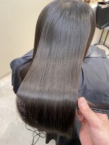 シュヴーブリヤン(cheveux brillants)&nbsp;【美髪縮毛矯正で作る再現性100%な艶髪】ココアブラウンロング