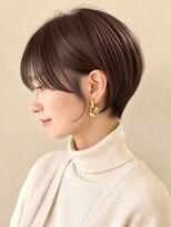 アビリタ(abilita) ショート 大人ショート グレージュ ひし形ショート 透明感カラー