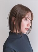 30代40代大人可愛いレイヤー似合わせ小顔カット摂津本山