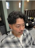 波巻きツイストスパイラル/リバースセンターパート/柏/柏駅
