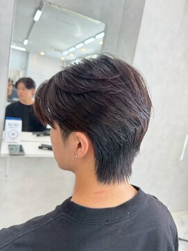 ブルーオーシャン 福岡大橋店(Blue Ocean) 後ろ姿からかっこいいダウンパーマ