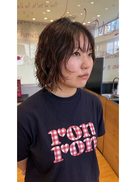 サラ ビューティ サイト 春日(SARA Beauty sight) 【松尾が作る】【福岡春日】【パーマ】ボブパーマ