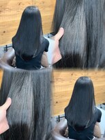 ロックス バイ マグ 松本(rocks BY MAG)&nbsp;10代20代ブルベブリーチ無しダブルカラー透明感ブルーグレージュ