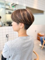 インザヌーク(INN the neuk)&nbsp;白髪ぼかしOK！ハイライト×大人のコンパクトショート