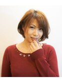 ナチュラルボブショート