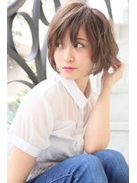 ロエナ(ROENA) 20代30代40代50代小顔カット黒髪ワンレンボブルフネビージュ前髪