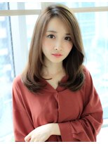 アフロート ディル(AFLOAT D'L)&nbsp;【AFLOAT D'L】 愛されツヤ髪ひし形 ナチュラルブロースタイル