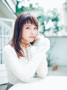 ブルック アーク 春日部店(brook ark) ミルクティーカラー×ショートバング