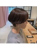 【新宿 studio noll.佐田】マッシュ×ピンクブラウン_190501