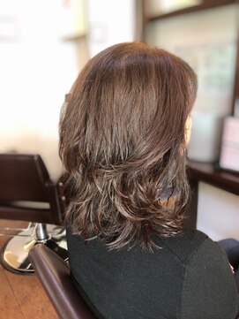 シャンカ(Syanka) ロンググラデーションパーマ