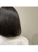30代40代/大人かわいい/マニッシュ/丸み/ショートボブ