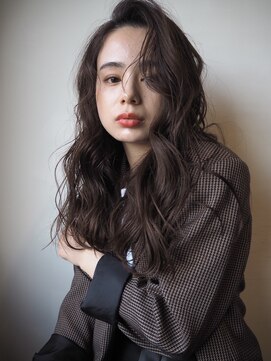 レセ 南柏店(Laissez) 大人のニュアンスウェーブ/チョコブラウン/抜け感【レセ南柏店】