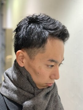 ヒロギンザ 銀座一丁目店(HIRO GINZA) ツーブロック×束感パーマ