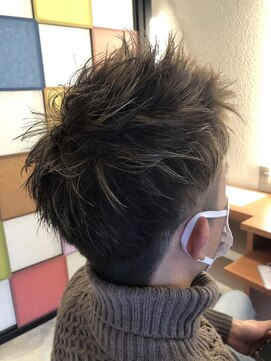 ヒトリシズカ 男らしいツーブロクールメッシュ☆彡