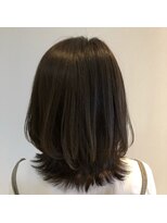 ヘアメイク ジール 羽黒店 ミディアムウルフ