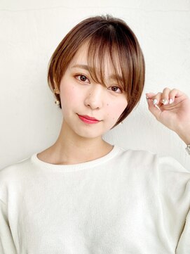 アイティー バイ アルバム 中野店(IT by ALBUM) ミニショート_Aラインボブかきあげロング_28409