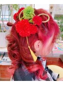 美彩カラー・ヘアアレンジスタイル