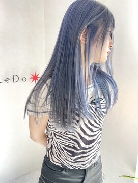 レド(LeDo) ブルーカラー×ロング×四日市