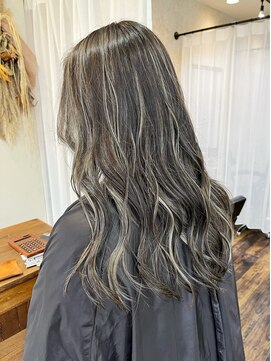 ファンド 千葉(fand) ハイライト/デザインカラー/グレージュカラー/シルキーベージュ