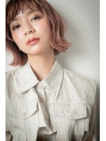 カバーヘア ブリス 上尾西口店(COVER HAIR bliss) プラチナベージュくせ毛風大人ボブルフTa2上尾10代20代30代