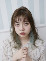 ニューヨークニューヨーク ピオレ姫路店(NYNY) ゆるふわカールとインナーブルーカラー！