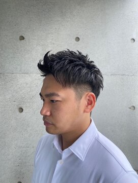 メンズサロン ウエストサイドカットクラブ(Men's West Side Cut Club) 2ブロック×アップバング