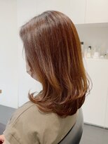 エムプラス 二子玉川(Mplus)&nbsp;大人女性30,40,50代セミロング.カールパーマスタイル 夏目サトル