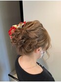 ヘアアレンジ×アップスタイル