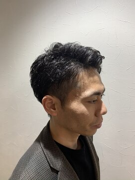 プレミアムバーバー 原宿店(PREMIUM BARBER produce by HIRO GINZA) ツーブロック×ビジネスマンスタイル