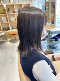 外ハネボブ/アッシュブラウン