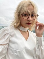 アイトーキョーエス 渋谷(AI TOKYO S)&nbsp;斜めバング/シルキーベージュ/ブラントカット[渋谷駅]