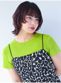 【miko】大人かわいいウルフボブ x ほんのり暖色系カラー