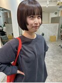 ボブ/ミニボブ/伸ばしかけショート/顔まわりカット◎下北沢